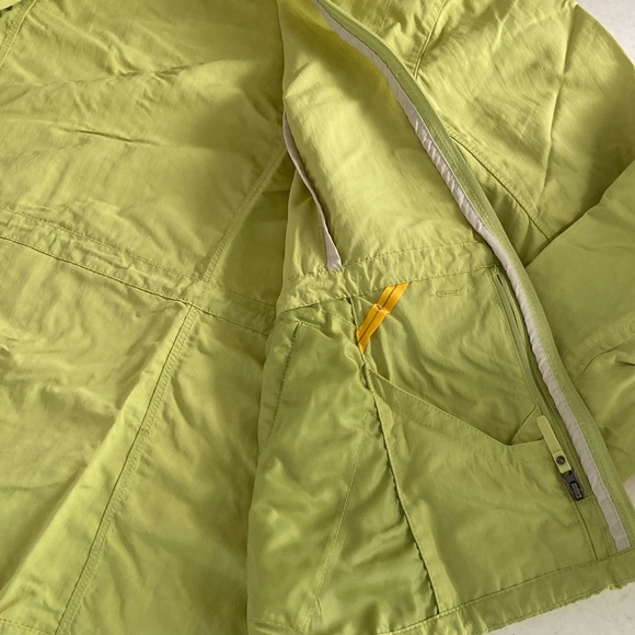 Eddie Bauer Lime Green Travex Windbreaker - Picture 4 of 9